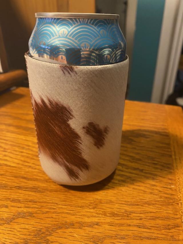 Can Koozie Featuring a Dirt Track Maniacs Flag Design #CK001