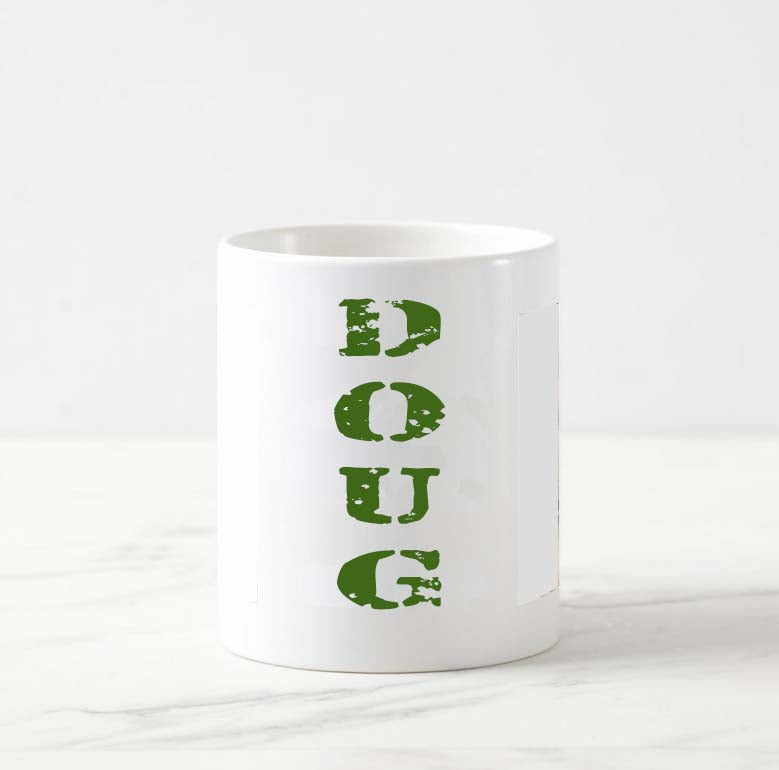 Military Service Coffee Mug Branch of Service Personalized With Name