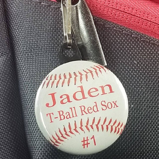 Soccer Zipper Pull, Personalized Zipper Pull, Sports Zipper Pull, Soccer