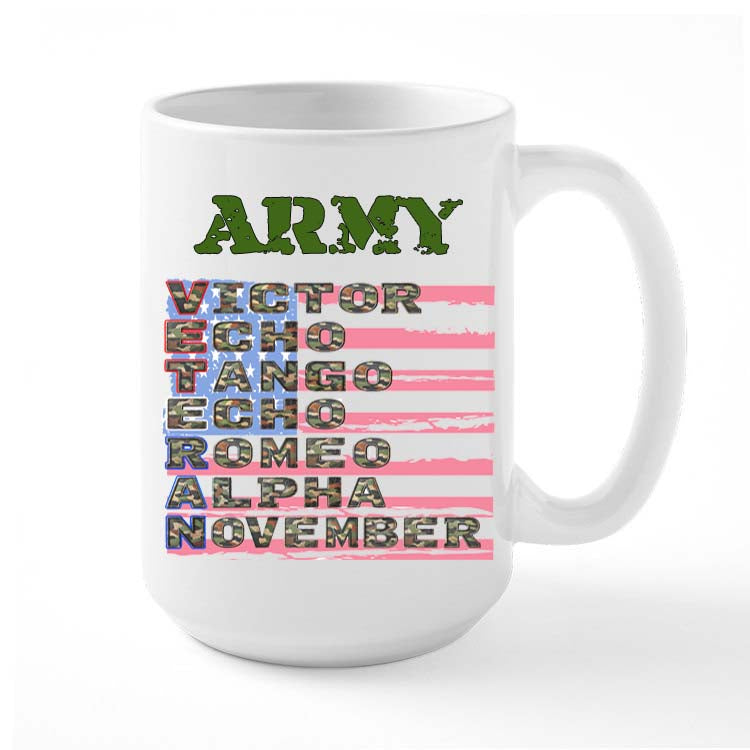 Military Service Coffee Mug Branch of Service Personalized With Name