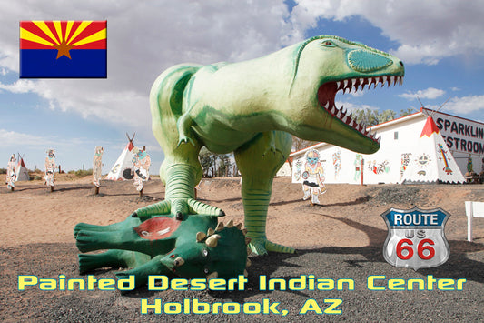 Route 66 Magnet, Travel Magnet, Route 66, Holbrook az, Painted Desert, Petrified Forest  #AZMG7041