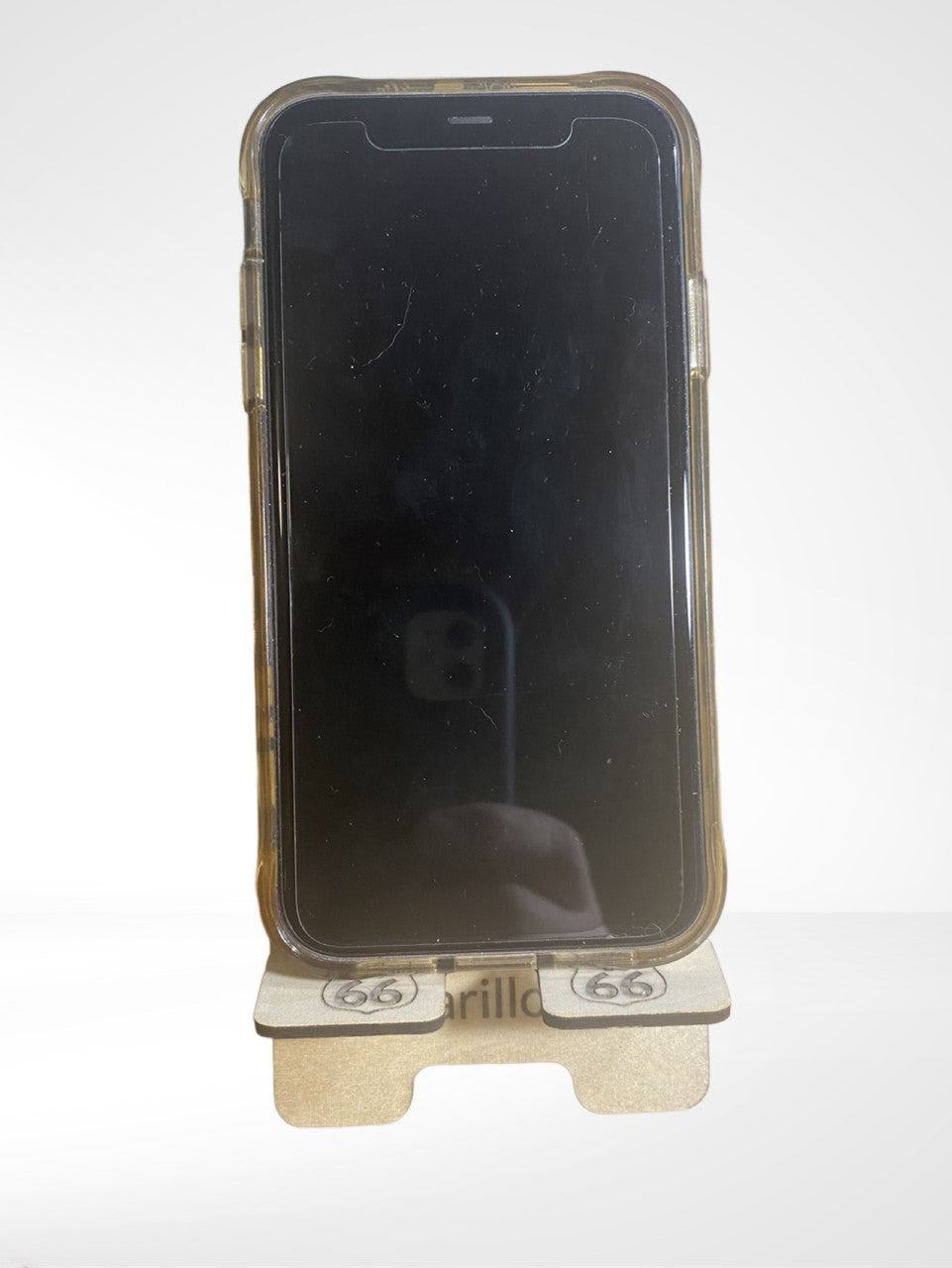 Kokopelli Laser Engraved and Cut Cell Phone Stand