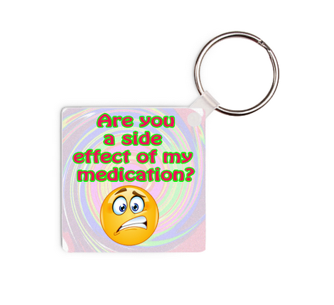 Humorous Dye Sublimated Key Ring  #KRDS003A