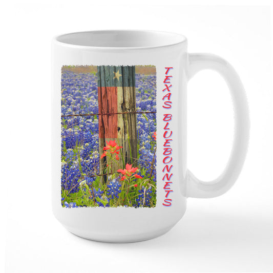Texas Bluebonnet Coffee Mug, Texas, Texas Pride, Flower Mug
