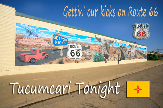 Route 66 Fridge Magnet Tucumcari New Mexico Route 66 Collectible  #NMMG5135