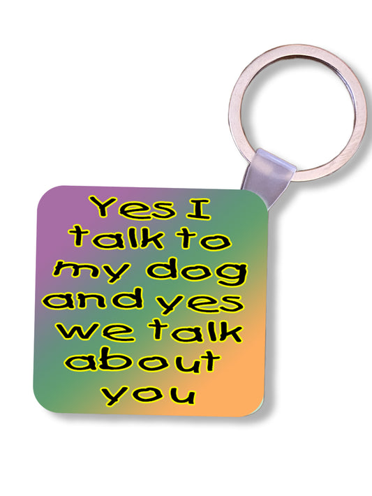 Humorous Dye Sublimated Key Ring  #KRDS009A