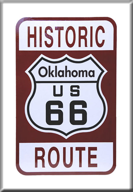 Route 66 Fridge magnet Brown Route 66 Sign Route 66  #RTMG7123